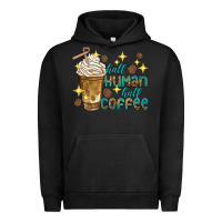 Pigment Black half human half coffee Urban Hoodie - texasbilliewilder