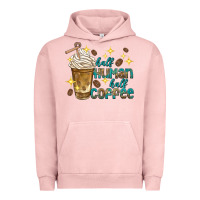 Pigment Salmon half human half coffee Urban Hoodie - texasbilliewilder