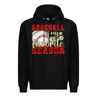 Black baseball is my favorite season Premium Hoodie - texasbilliewilder