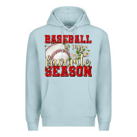 Blue Mist baseball is my favorite season Premium Hoodie - texasbilliewilder