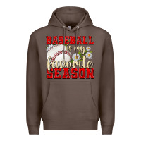 Coffee baseball is my favorite season Premium Hoodie - texasbilliewilder