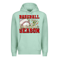 Seafoam baseball is my favorite season Premium Hoodie - texasbilliewilder