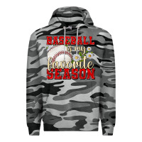Slate Camo baseball is my favorite season Premium Hoodie - texasbilliewilder