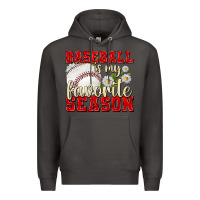 Smoke baseball is my favorite season Premium Hoodie - texasbilliewilder