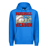 True Royal baseball is my favorite season Premium Hoodie - texasbilliewilder