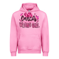 Fuchsia Pink cancer picked the wrong girl Urban Hoodie - RanaPortraitStore
