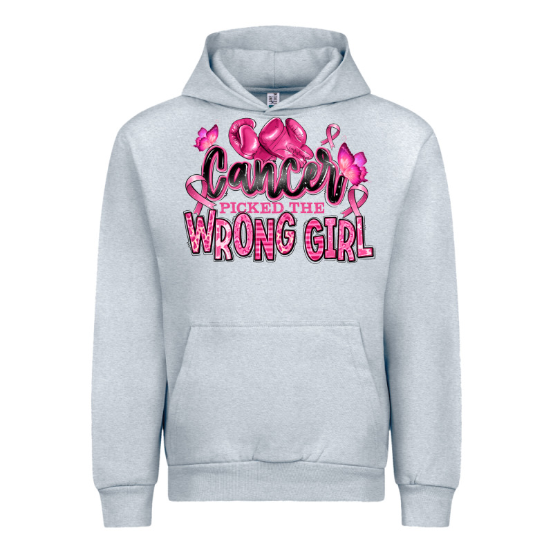 Cancer Picked The Wrong Girl Urban Hoodie by RanaPortraitStore | Teevron