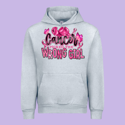 Urban Hoodie cancer picked the wrong girl