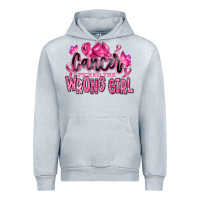 Heather Grey cancer picked the wrong girl Urban Hoodie - RanaPortraitStore