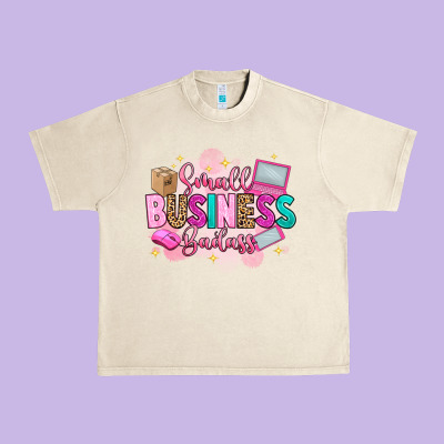 Small Business Badass Urban Heavy Tee Designed By Artiststas