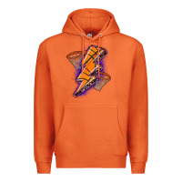 Carrot basketball lightning bolt Premium Hoodie - Zillion Design Studio