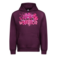 Mauve Wine breast cancer warrior Urban Hoodie - RanaPortraitStore