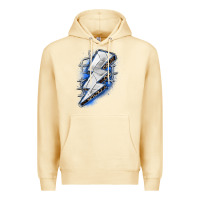 Pina Colada volleyball lightning bolt Premium Hoodie - Zillion Design Studio