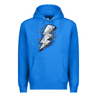 True Royal volleyball lightning bolt Premium Hoodie - Zillion Design Studio