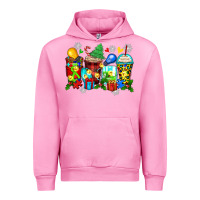 Fuchsia Pink autism christmas coffee cups Urban Hoodie - Zillion Design Studio