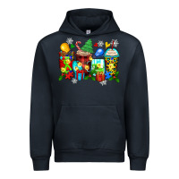 Navy autism christmas coffee cups Urban Hoodie - Zillion Design Studio