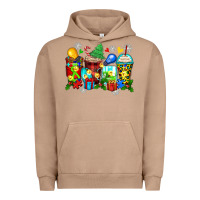 Pigment Burro autism christmas coffee cups Urban Hoodie - Zillion Design Studio