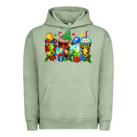 Pigment Oil Green autism christmas coffee cups Urban Hoodie - Zillion Design Studio