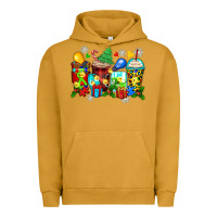 Pigment Peanut Butter autism christmas coffee cups Urban Hoodie - Zillion Design Studio