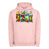 Pigment Salmon autism christmas coffee cups Urban Hoodie - Zillion Design Studio