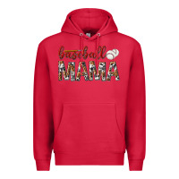 Cardinal baseball mama Premium Hoodie - texasbilliewilder