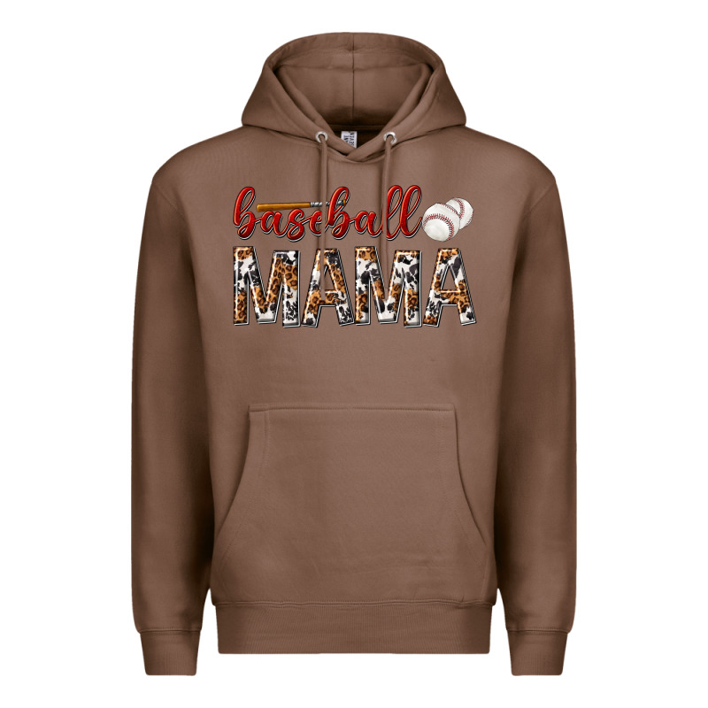 Baseball Mama Premium Hoodie by texasbilliewilder | Teevron