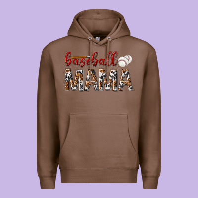 Baseball Mama Premium Hoodie Designed By Texasbilliewilder