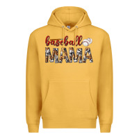 Mustard baseball mama Premium Hoodie - texasbilliewilder