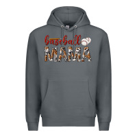 Rock baseball mama Premium Hoodie - texasbilliewilder