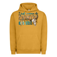 Pigment Peanut Butter i just wanna do country Urban Hoodie - texasbilliewilder