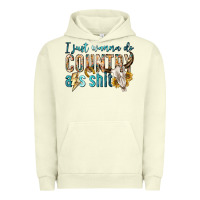I Just Wanna Do Country Urban Hoodie | Teevron