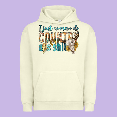 Urban Hoodie i just wanna do country
