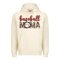 Tofu baseball mama with leopard Premium Hoodie - texasbilliewilder