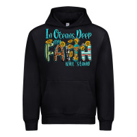 Black in oceans deep faith will stand Urban Hoodie - texasbilliewilder