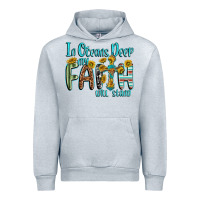 Heather Grey in oceans deep faith will stand Urban Hoodie - texasbilliewilder