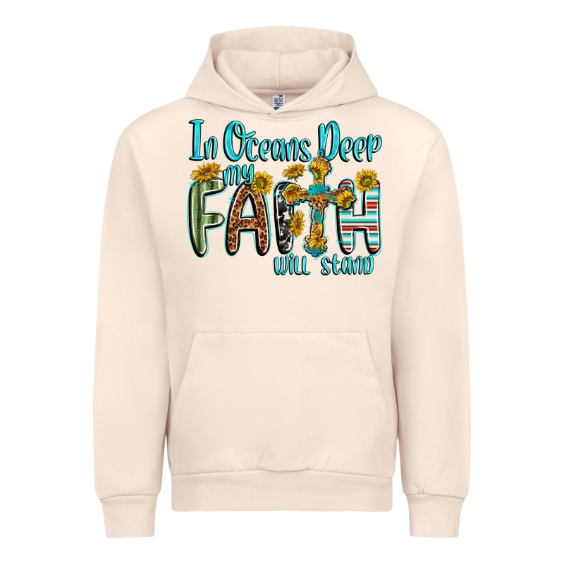 In Oceans Deep Faith Will Stand Urban Hoodie by texasbilliewilder | Teevron