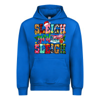 Cobalt sleigh girl sleigh Urban Hoodie - Zillion Design Studio