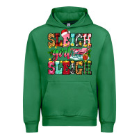 Emerald sleigh girl sleigh Urban Hoodie - Zillion Design Studio
