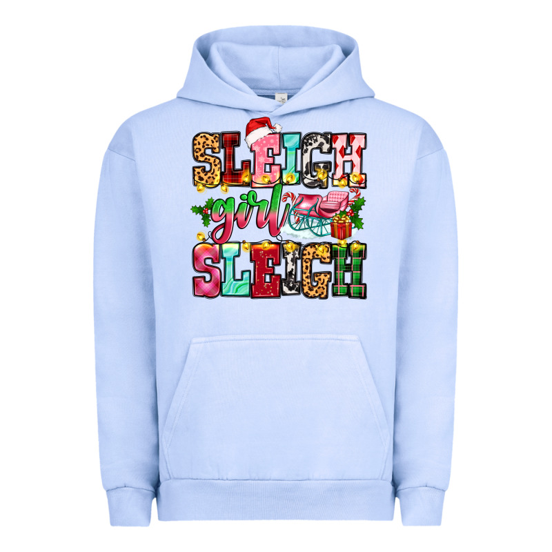 Sleigh Girl Sleigh Urban Hoodie by Zillion Design Studio | Teevron