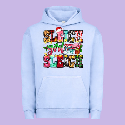 Sleigh Girl Sleigh Urban Hoodie Designed By Zillion Design Studio