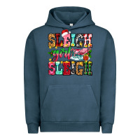 Pigment Midnight Navy sleigh girl sleigh Urban Hoodie - Zillion Design Studio