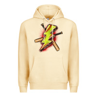 Pina Colada softball lightning bolt Premium Hoodie - Zillion Design Studio