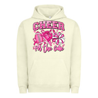 Pigment Pistachio cheer for the cure american football Urban Hoodie - RanaPortraitStore