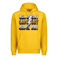 Lemon game day game day volleyball lightning bolt Premium Hoodie - Zillion Design Studio