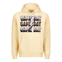 Pina Colada game day game day volleyball lightning bolt Premium Hoodie - Zillion Design Studio