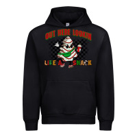 Black out here lookin like a snack Urban Hoodie - Zillion Design Studio