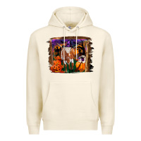 Tofu longhorn cow halloween Premium Hoodie - RanaPortraitStore