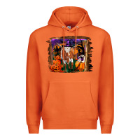 Carrot longhorn cow halloween Premium Hoodie - RanaPortraitStore