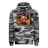Slate Camo longhorn cow halloween Premium Hoodie - RanaPortraitStore