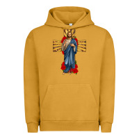 Pigment Peanut Butter jesus christ cross Urban Hoodie - texasbilliewilder